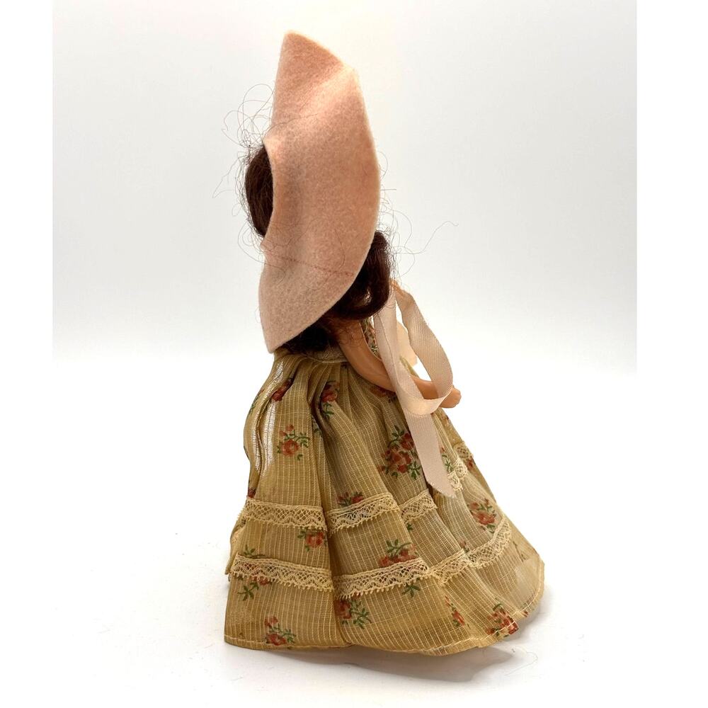 Vintage 1948-1960 Nancy Ann Storybook Doll, Plastic, Sleepy Eyes, Comes w/Stand - Picture 4 of 4